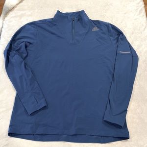 BNWT ADIDAS SN 1/2 ZIP PULLOVER MENS L